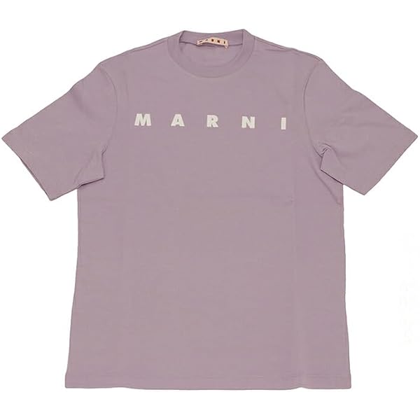 Amazon | [Marni] マルニ ロゴプリント Tシャツ オーバーフィット 半袖