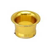 Velocity Stack オートバイ キャブレター エアフィルター キャブレター キャブ ファンネル トランペット 50/55/63mm Carburador インテーク ウィンドホーン カップ CNC アルミニウム合金 ホンダ ヤマハ ATV ダートバイク クワッド ZSDTRP用 (63mm、ゴールド、ショート)