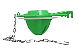 Keeney K833-1 3-Inch Adjustable Water Saving Flapper, Green [並行輸入品]