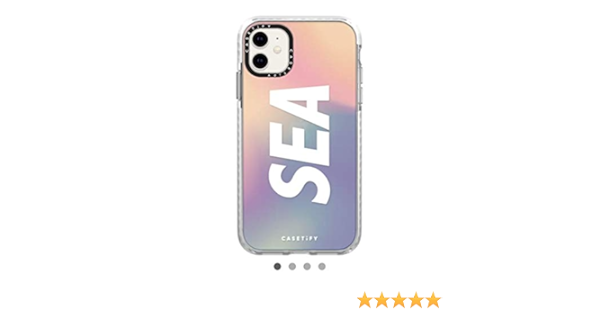 Amazon Wind And Sea Casetify スマートフォン インパクトケース ウィンダンシー Iphone 11pro オーロラレインボー ケース カバー 通販