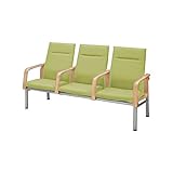 コクヨ(KOKUYO) 待合室用ベンチ 460シリーズ W1765×D700×H960mm CN-463HAA ホワイトグリーン