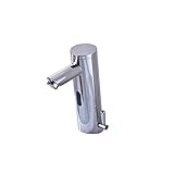 Rozin 洗面器 シンク用 じゃぐち 混合水栓 クロムめっき 浴室 洗面所用 自動センサーの蛇口