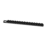 Ernst Manufacturing 8423-Black-1/4 13-Inch Socket Organizer and 15-1/4-Inch Twist Lock Clips [並行輸入品]