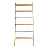ナチュラル／Broto ラダーラック 幅65cm 収納 シンプル ナチュラル コンパクト 多目的ラック 木製 デザイン コレクションラック ディスプレイ シンプル オープンラック 天然木 ウッド