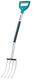GARDENA 3781-24U Terraline Spading Fork - with D Handle [並行輸入品]