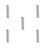 kingTTC ステンレスニッパー用交換バネ 5個入 #2