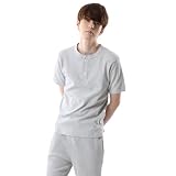 半袖 リブ仕様 ビーフィーリブヘンリーネックＴシャツ アンダーウェア メンズ HM1-T103-060-XL