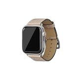 [BONAVENTURA] AppleWatch用 レザーバンド(アダプター:シルバー) シュリンクレザー【38mm/40mm/41mm/42mm, M/Lサイズ】 ([グレージュ ] T40LSV-GG)