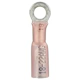 Install Bay Heat Shrink Ring Connector 22/18 Gauge 3/8 Inch Red 100 Pack - HSRRT38 [並行輸入品]