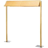 紙製 屋台什器セット|店舗装飾 【時間指定不可】H220×W190cm 紙【1台入】