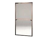 窓用ｻｯｼ網戸/ﾌﾘｰｻｲｽﾞ網戸 58-120C型 ﾌﾞﾛﾝｽﾞ ｻｲｽﾞ: H1720~1753mm×W910~930mm用