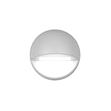 WAC Lighting 3011-30WT WAC Deck & Patio Led 12V Round Deck & Patio Light 3000K Soft White in WhiteWh
