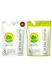 【 400ml 各1個 】 スーパー マイルド シャンプー & コンディショナー 詰め替え つめかえ 詰替 アミノ酸 ノンシリコン 弱酸性 大容量 オーガニック オリジナルロゴ