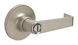 Dexter by Schlage J40MAR619 Marin Bed and Bath Lever, Satin Nickel [並行輸入品]