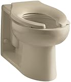 Kohler K-4396-33 Anglesey Elongated Bowl with Rear Spud, Less Seat, Mexican Sand [並行輸入品]