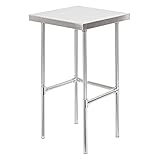 【サインキングダム 】日本製 業務用 ステンレス 作業台 アジャスター 調理台 W45×H80×D45cm ステンレス調理台 業務用キッチン 調理作業台 厨房作業台 作業テーブル 業務用作業台 業務用ステンレス作業台 キッチン作業台 [kot-4545]
