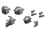 ビルダーズパーツHD MSハンド02 (ジオン系) ダークグレー 1/144スケール プラモデル