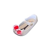 Lutents キッズ　サンダル　レインシューズ　リボン付き　通気性よい　履き心地良い　滑り止め　可愛い　おしゃれ　通園 通学　女の子　12.5-15cm　三色入 (12.5cm, ホワイト)