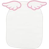GoodsLand ベビー 背中 汗取りパッド 赤ちゃん ダブルガーゼ コットン100％ 吸収 天使の羽 出産祝い 女の子 男の子 ギフト 贈り物 ベビー用品 肌着 下着 (ピンク) GD-ANGPA