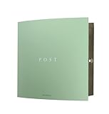 【正規輸入品】 Bonn Ice Green　ドイツポスト Max Knobloch ボンアイスグリーン 壁掛けポスト 左ロック AAE39B