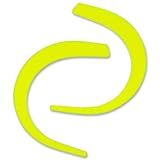 藤井電工 ツヨロン(TSUYORON) 一般高所作業用安全帯 1本つり専用 フック用蛍光シール フック用蛍光シール黄1枚-JAN-HD [落下防止 電気工事 高所での安全作業]