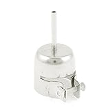 uxcell　ノズル　ユニバーサルノズル　シルバートーン　ステンレス鋼　23.5x46mm　はんだステーション