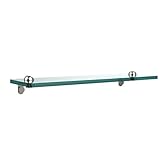 Allied Brass RC-1/16-SN 16-Inch Glass Shelf [並行輸入品]