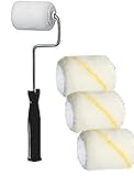 Paint Roller - With 4-3" Inch Wire Cage & 5 3" Inch Roller Cover - For Any Professional Paint Job, O
