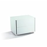 ナイトテーブル サイドテーブル ベッドサイド 引き出し付き コンパクトテーブル ブラック ホワイト 黒 白 n102