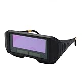 KKmoon 自動遮光 溶接メガネ 保護眼鏡 ゴーグル ソーラー 溶接保護装置