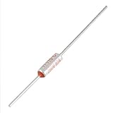 uxcell　ペレット型温度ヒューズ　TFメタル　RYシリーズ　115摂氏温度　250V　65mm長　20個