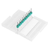 SMO　10個入りPCB超硬マイクロドリルビットツール 1.5mm