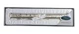 Silver Plated Christening certificate holder by Widdop Bingham