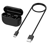 SZZCNOX Jabra Elite 8/Elite 8 Activeイヤホン用充電ケース、M024充電ドック充電器ステーション、充電コンパートメントケースストレージボックス、Jabra Elite 8/Elite 8アクティブイヤホン用ケーブル付き