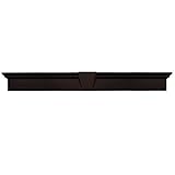 Buildersエッジ060010973009 73 5 / 8 " x 9 "フラットパネルウィンドウヘッダー009、Federalブラウン