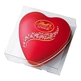 リンツ チョコレート リンドール・ハート缶 スリーブ付き 48ｇ（リンドール・ミルク4粒）