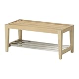 IKEA(イケア) ST?LL バーチ/ステンレススチール 20160945 シューズラック、バーチ、ステンレススチール