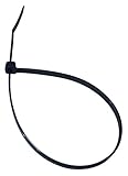 Cambridge 1000pcs- 11" 50 Lbs Tensile Strength, Standard Duty Nylon Cable Ties, UV Black [並行輸入品]