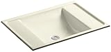 KOHLER K-2838-FD Ledges Undercounter Bathroom Sink, Cane Sugar [並行輸入品]