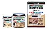 木材防虫防腐ソート (木部用) 2.5L [各色] アサヒペン ブラウン