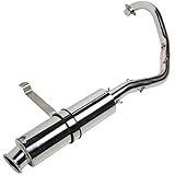 BRAKE カブ 50 70 90 マフラー カスタムパーツ 交換 社外品 スーパーカブ リトルカブ フルエキゾーストマフラー FI車適合不可
