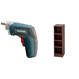『電動ドライバー 充電式 RD110-G グリーン』と『ラック スペースフィット 幅25×奥行29×高さ90cm ウォールナット S-SFR9025』のセット
