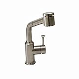 American Standard 4332.100.075 Pekoe Pull Out Kitchen Faucet, Stainless Steel [並行輸入品]