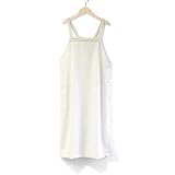 HOUSE WEAR STUDIO PLUS ハウス ウェア スタジオ プラス ONE MILE WEAR ワンマイルウェア 日本製 ポリエステルストライプ ジャンパースカート ワンピース レディース ギフト プレゼント 70360036 フリー 70.ホワイト