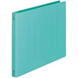 コクヨ　フ－H15G　フラット328129011PP A4横 15mmとじ ２穴 緑　10冊セット