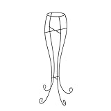 東京堂 フラワー資材 アイアンスリムスタンドL  ブラック KU150448