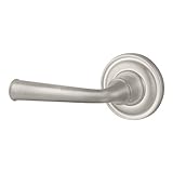 Baldwin HDFEDLTRR049 Reserve Half Dummy Federal with Traditional Round Rose, Matte Brass & Black Fin