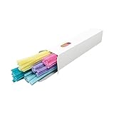 （業務用10セット） キッズ パステルモール5色セット （5色×各24本） 6mm×30cm