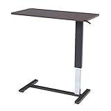 昇降式テーブル(サイドテーブル/補助机) フォロン 幅90cm 天板フチ/キャスター付き 生活用品 インテリア 雑貨 インテリア 家具 テーブル リフティングテーブル（昇降式） top1-ds-1806904-ak [簡易パッケージ品]