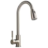 Best Commercial Stainless Steel Single Handle Pull Down Sprayer Kitchen Faucet, Pull Out Kitchen Fau